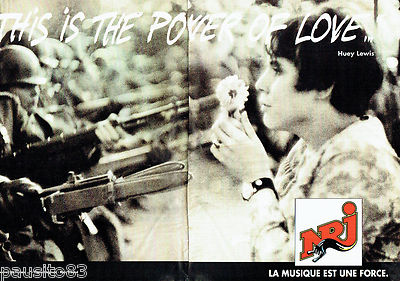 WERBUNG WERBUNG 1016 1992 Radio NRJ (2p) Huey Lewis