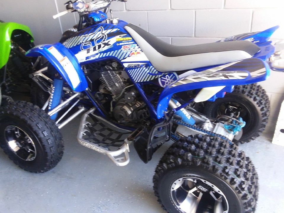 YAMAHA RAPTOR 660R custom full graphics kit 2001 2005..THICK AND HIGH ...