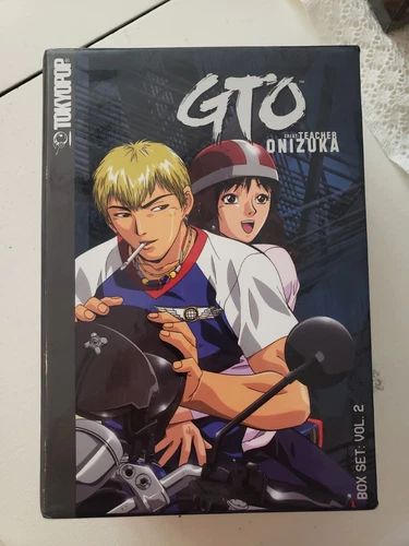 GTO: GREAT TEACHER ONIZUKA TOKYOPOP BOX SET VOL 2 ANIME MANGA BRAND NEW SEALED