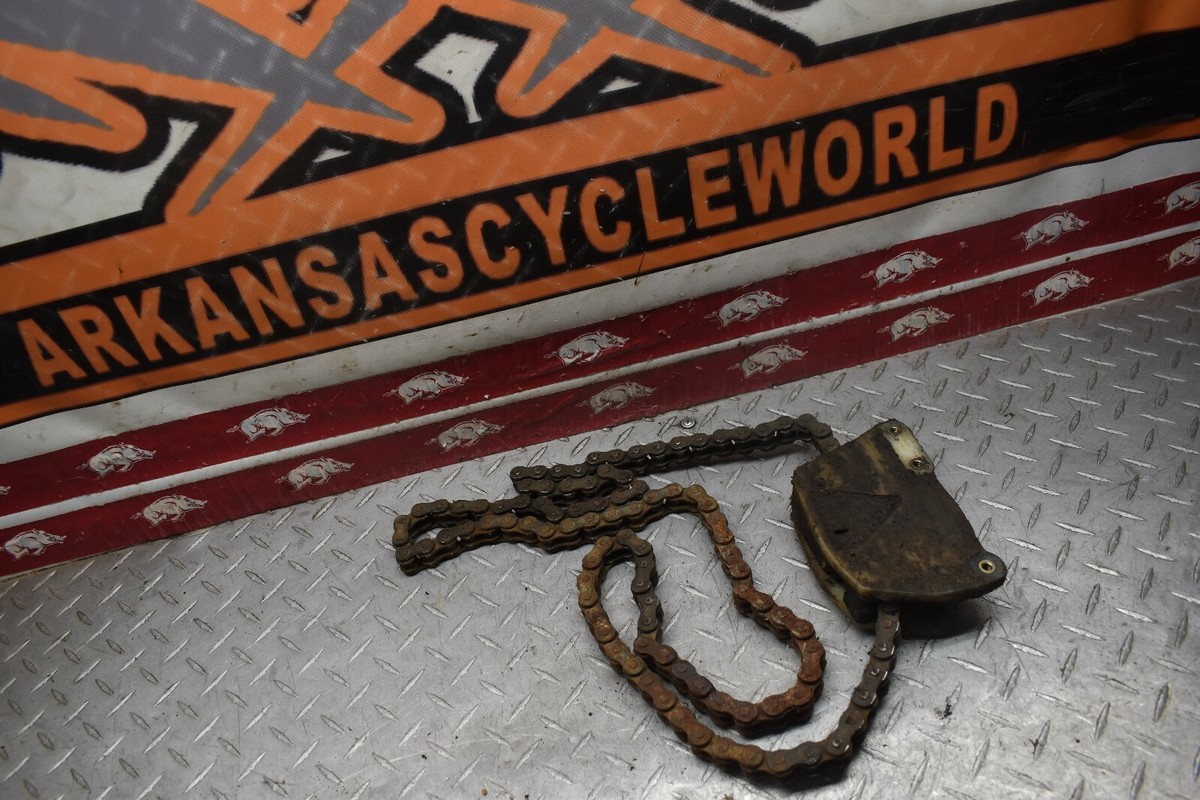ボー T4-4 MAIN DRIVE CHAIN W GUIDE 87 HONDA XR600R XR 600 R MOTORCYCLE
