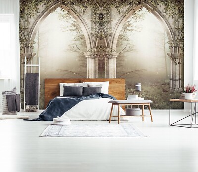 3D Garland Arch 7689 Wallpaper Mural Wall Print Wall Wallpaper Murals US Coco