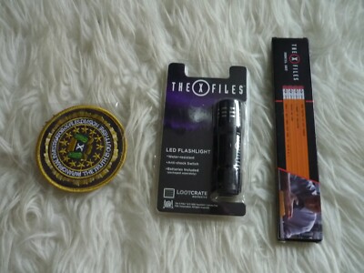 BAM BOX LOOTKISTE NERD BLOCK X-Akten BLEISTIFTFACKEL COSPLAY FBI SCULLY