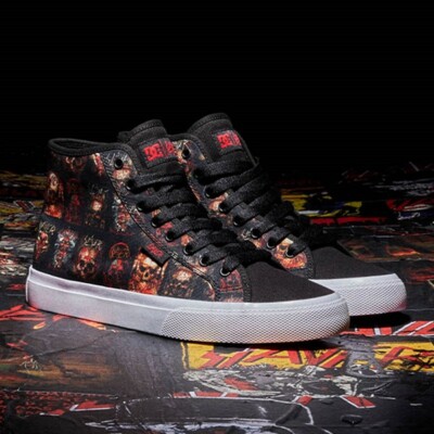 SLAYER x DC Shoe Co Manual Hi High-Top Men's Size 11 Skate Shoes  