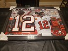 TOM BRADY RARE AUTOGRAPHED TAMPA BAY BUCS SUPER BOWL REPLICA TICKET PIC — photo 6