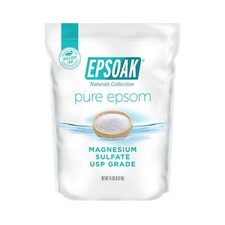 Epsoak Epsom Salt 19 lb. Bulk Bag Magnesium Sulfate USP Unscented Bath Salts