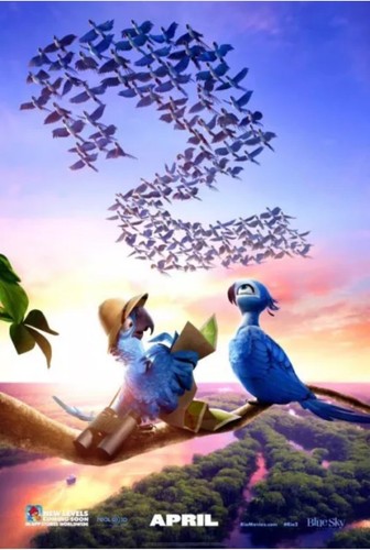 RIO 2 great original 27x40 movie poster