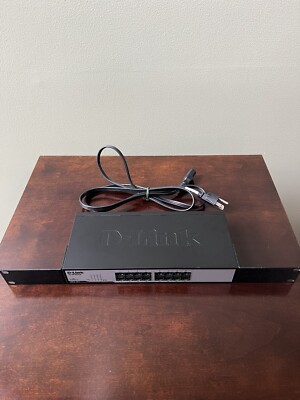 D-Link DSS-16+ 16-Port 10/100 Unmanaged Desktop or Rackmount Switch