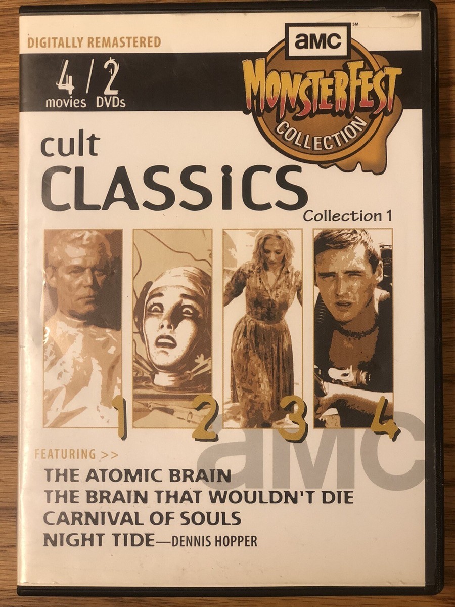AMC Cult Classics MONSTERFEST Collection Vol 1 (DVD, 2003, 2-Disc