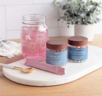 NEW PLEXUS TRIPLEX COMBO: SLIM HUNGER CONTROL BLOOD ORANGE, PROBIO5,  BIOCLEANSE