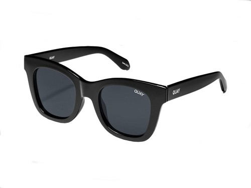 QUAY Women's After Hours RX QT-000180 Black / Smoke Polarized Sunglasses - Picture 2 of 3