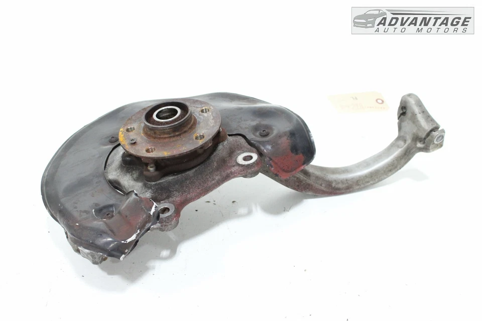 AUDI A6 QUATTRO 2012-2017 3,0 L eje delantero izquierdo nudillo rueda buje OEM Foto 2 de 4