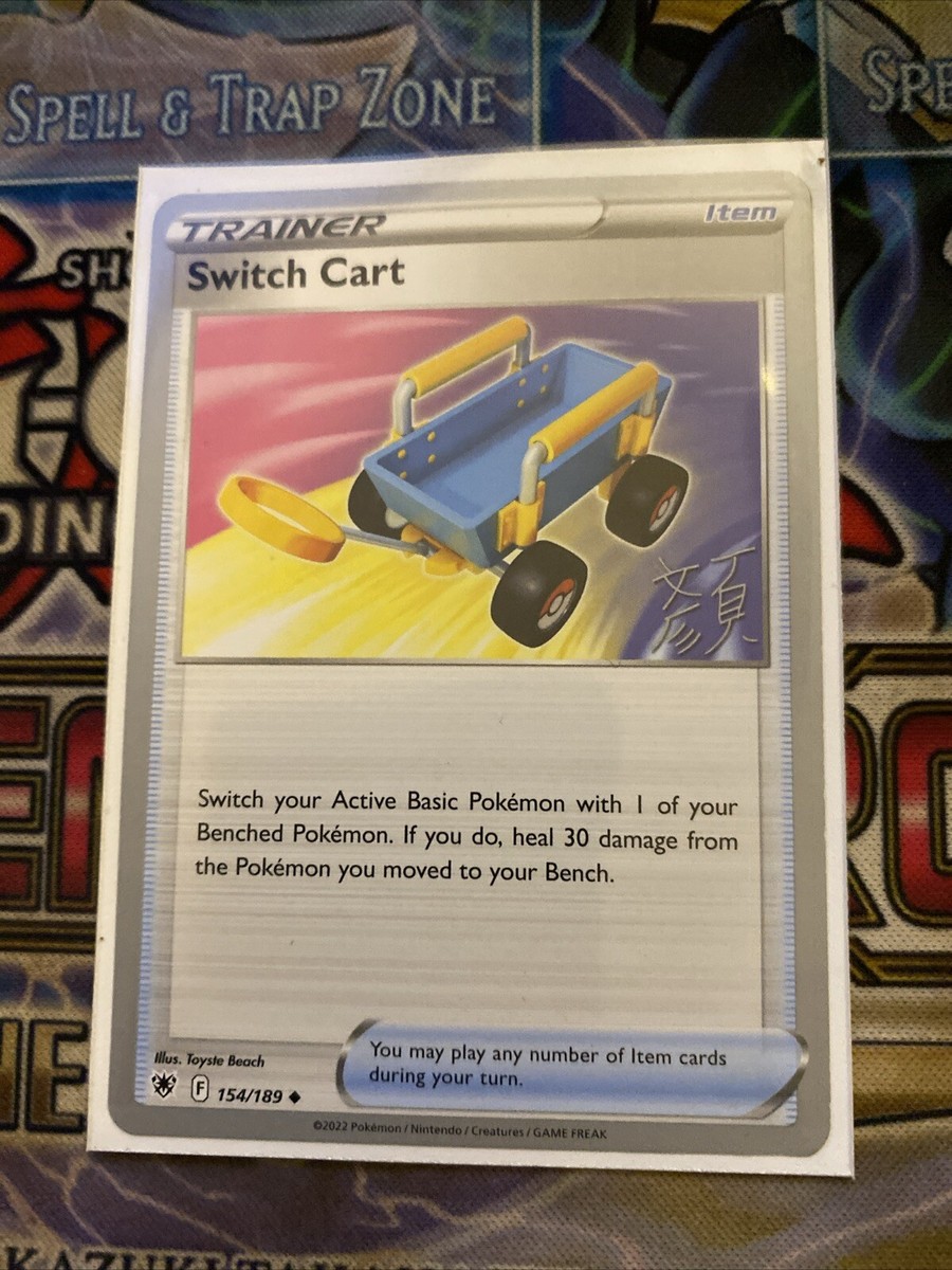 Pokemon Switch Cart 154/189 Pokemon World Championship Decks NM