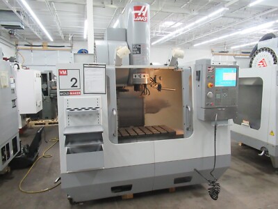 Haas VM-2 CNC Vertical Machining Center w 4th Axis Drive, Chip Auger & More!