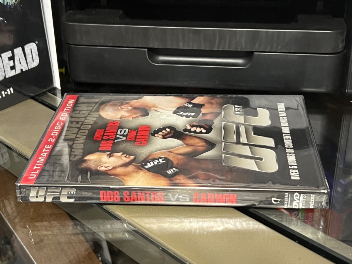 UFC 131: Dos Santos Vs. Carwin (DVD) 2-Disc Set! BRAND NEW