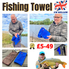 Fishing Hand TOWEL Carp Fishing Match Accessories Bream Tench Roach  UK POST