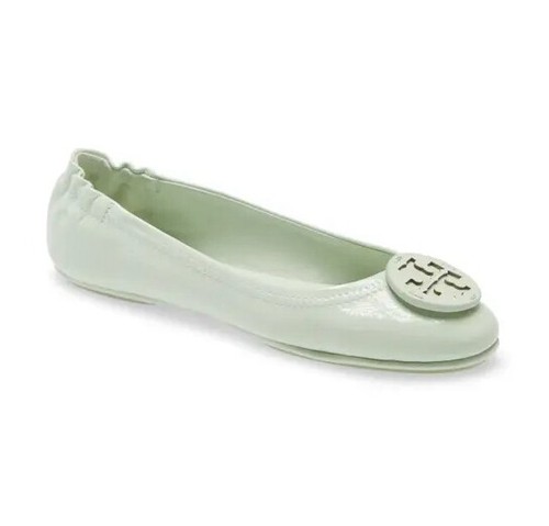 tory burch minnie flats green
