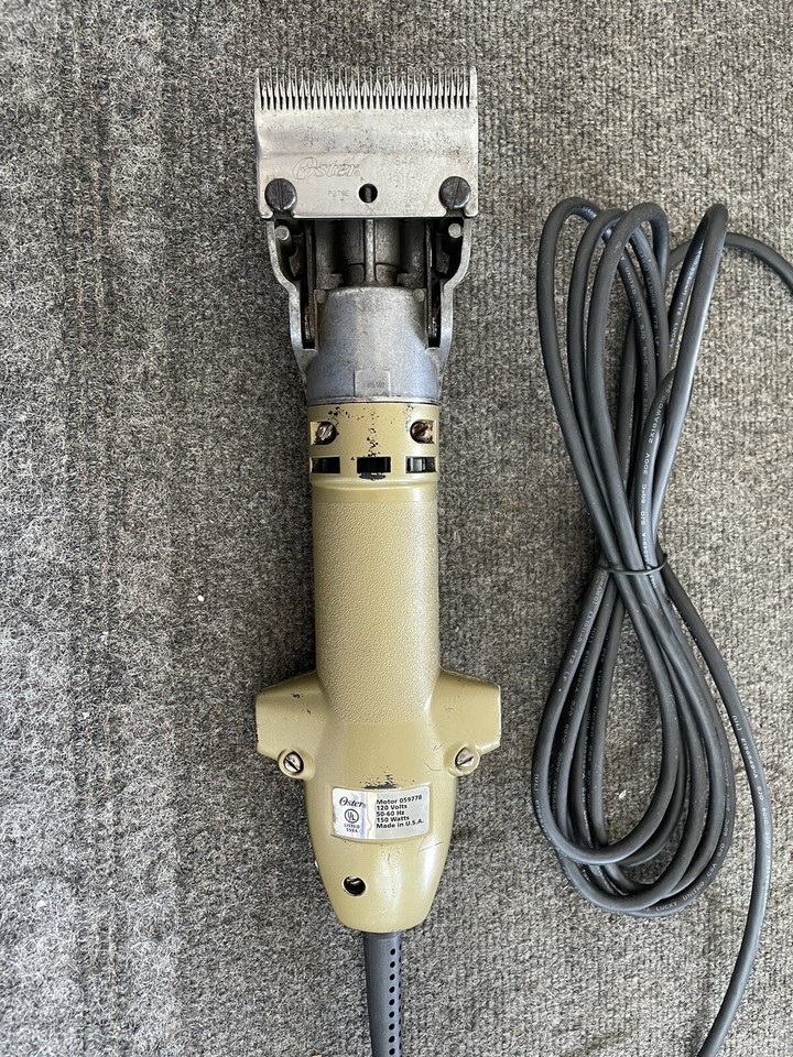 Stewart Oster Clipmaster 510A Head Clippers Shears For Livestock Horse