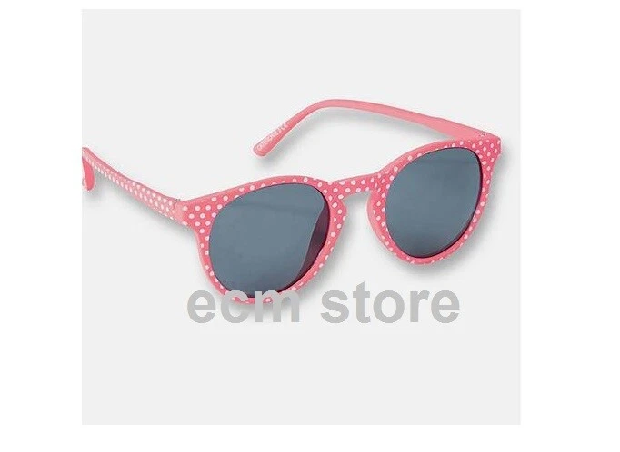 OKAÏDI Lunettes de Soleil pour Fille Rose petit pois blanc TU /EBMV - Photo 1/1