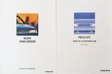 Volvo S 70 V 70 Metropolitan + Preisliste 199...