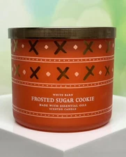 Bath & Body Works Frosted Sugar Cookie 3-Wick Candle