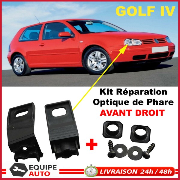 StüTzclips Reparatur Scheinwerfer Vorne Rechts FüR VW Golf 4 & Bora 1J0998226-image