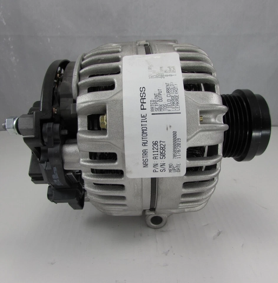 Alternador Nastra A11236 para Chevrolet Impala 2006 3,9 L-V6 Foto 2 de 4