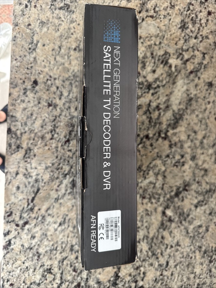 New/Unused Next Generation AFN DVR Satellite TV Decoder & DVR AFN7500HD ...