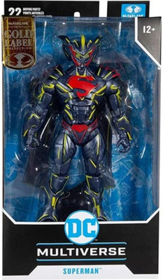 McFarlane DC Multiverse 18cm Superman Energized Unchained Armor Neu/OVP Gold L.