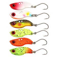 9pcs 2.5g-5g 3D Eyes Fishing Hard Bait Crankbait Lures Bass VIB Blade Tackle