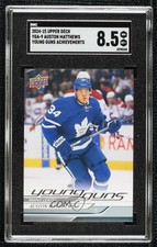 2024 Series 1 2024-25 Young Guns Achievement Auston Matthews #YGA-9 SGC 8.5 0u20