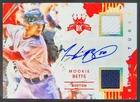 2016 Panini Diamond Kings Mookie Betts DK Framed MEM Auto /299 Red Sox MH3