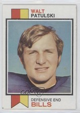 1973 Topps Walt Patulski #293 uk2