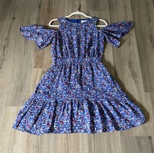 Tanya Taylor Size 2 Silk Printed Mini Dress Boho