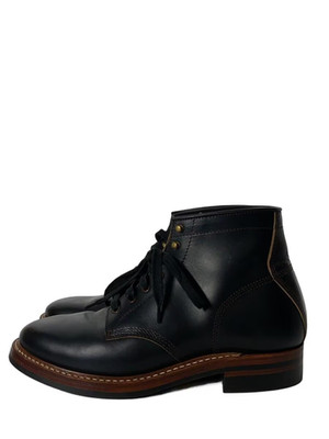 JOHN LOFGREN Black Leather Boots Size US 10 Men's