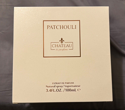 Chateau les parfums Patchouli Extrait de Parfum Natural Spray, 3.4 fl oz
