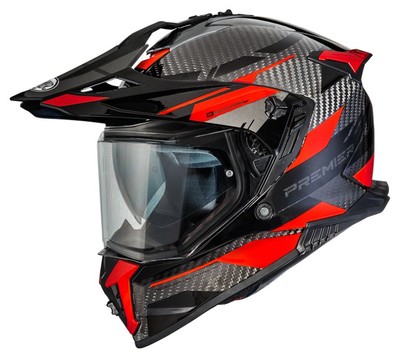 Full Face Helmet Premier DISCOVERY CARBON EA 2