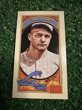 Zack Wheat #32 2014 Panini Golden Age Mini Hindu Brown Back Brooklyn Dodgers