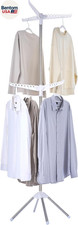 Clothes Drying Rack Foldable, 74.8 Inch 2 Tier Laundry Drying Rack with Rotating