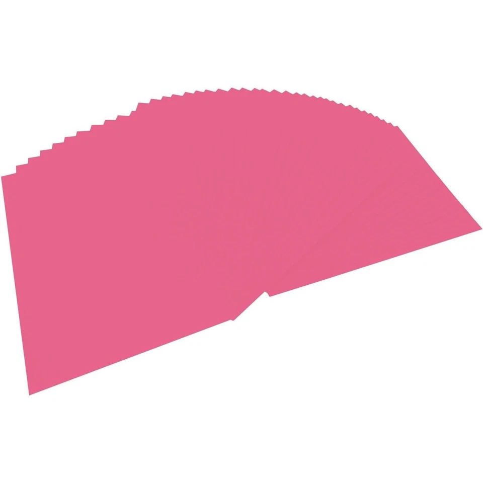 [614/50 29] folia Pack 50 Carton de Bricolage A4 300g Vieux rose - Photo 1/1