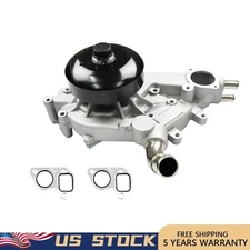 Water Pump w Gasket for Chevy Tahoe GMC Envoy Cadillac Hummer H2 4.8L 5.3L 6.0L