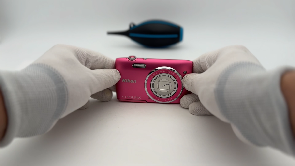 Near Mint] Nikon Coolpix S3500 Pink Compact Digital Camera