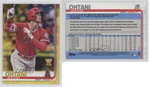 2019 Topps Walgreens Yellow Shohei Ohtani #250