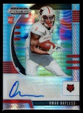 2020 Panini Prizm Draft Picks #208 Omar Bayless Hyper Rookie Auto /75