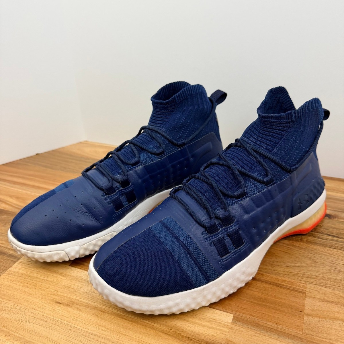 Under Armour Project Rock 1 Blue Training Shoes 3020788 401 Mens