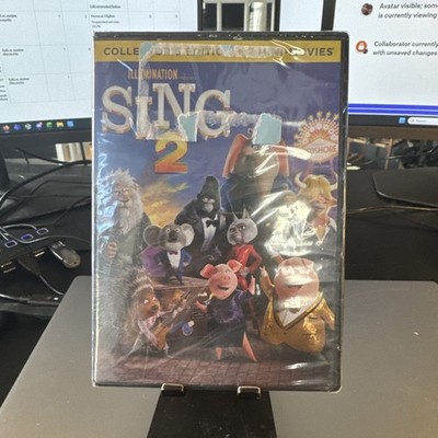 Sing 2 (DVD, 2021) - Factory Sealed