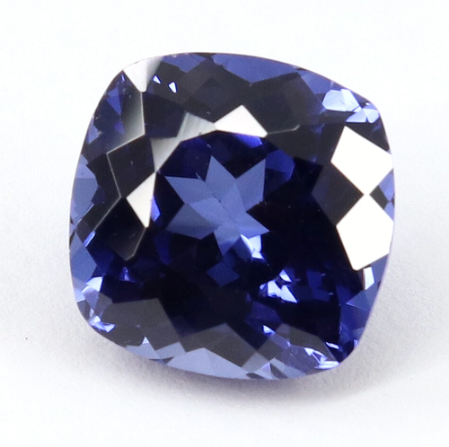 AAA Certified Natural Cushion Cut Blue Tanzania Tanzanite Loose Gemstone 7.95 Ct - Picture 4 of 6