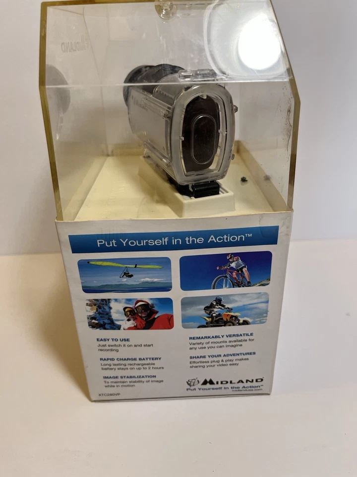 Midland XTC280 HD Action Video Camera Handheld Waterproof 1080p NIB NEW - Image 2 of 4
