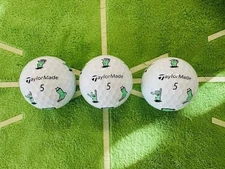 Taylormade TP5 Frankenstein Pix 3 Golf Balls One Sleeve Halloween monster