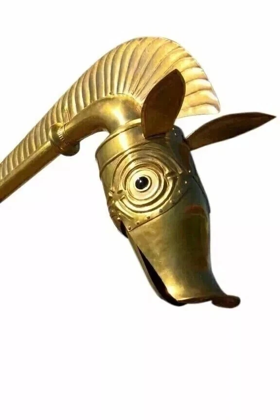 TIMELESS ARMOURY Trumpet Carnyx Deskford Playable Trumpet Celtic War Horn Iron Age Brass Carynx