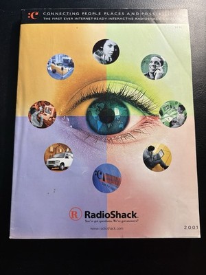 RadioShack 2001 Catalog First Internet Ready Interactive Y2K Tech Compaq iPaq